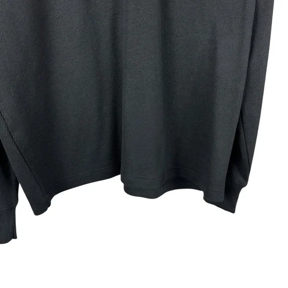 Mens Y2K Carhartt Front Pocket Henley Long Sleeve Workwear Shirt Size L Tees - Long Sleeve